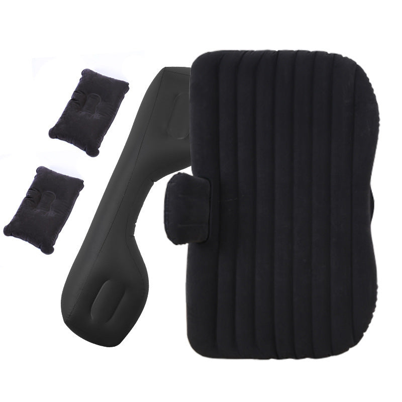 Inflatable Car Mattress – Comfortable Travel Air Bed with Pillows for Outdoor & Car Sleeping