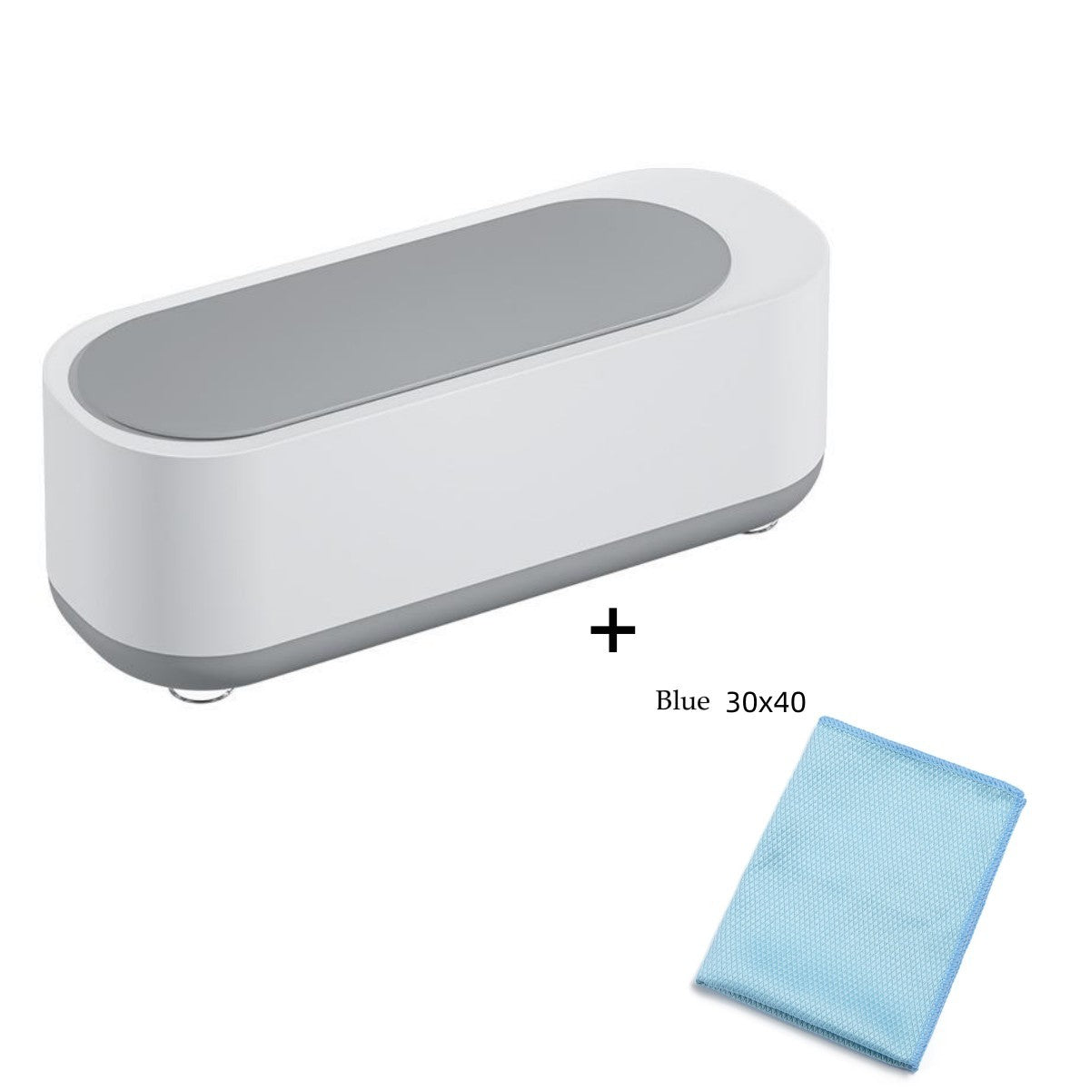 Ultrasonic Jewelry & Glasses Cleaner with High-Frequency Vibration