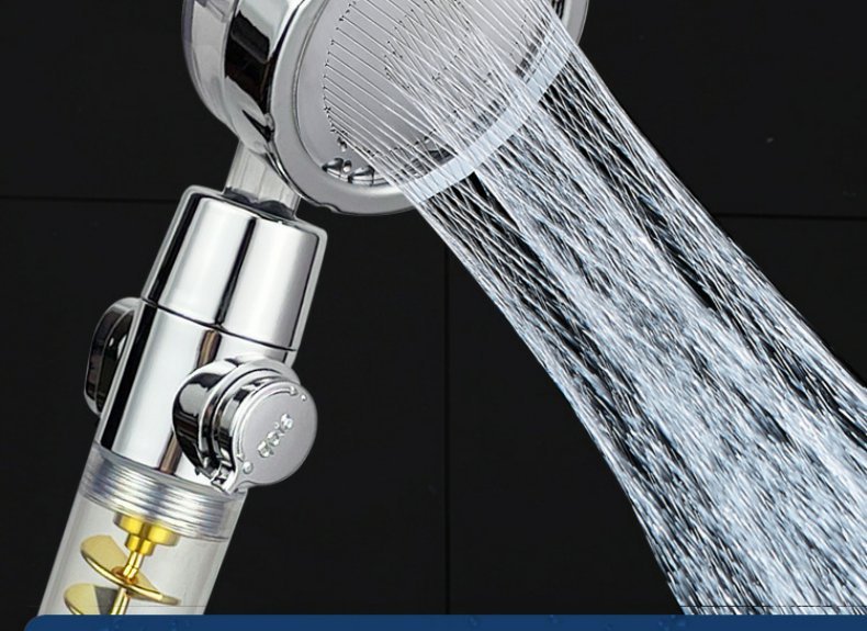 Twin-Turbo Pressurized Shower Head