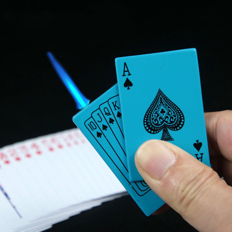 Poker Card Windproof Lighter