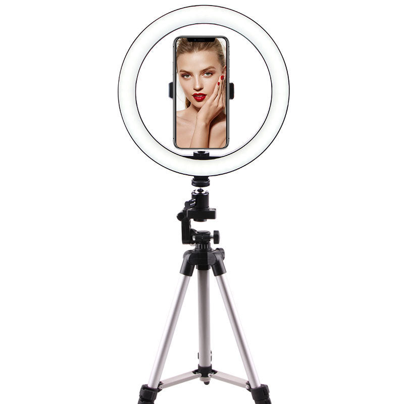 Universal Set-Top Ring Light with Tripod & Bluetooth Remote – 26cm / 20cm Options