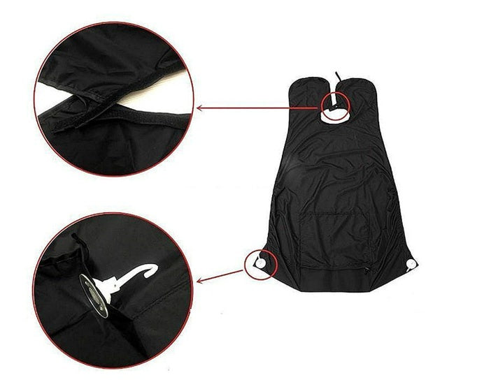 Beard Catcher Apron - Mess-Free Shaving