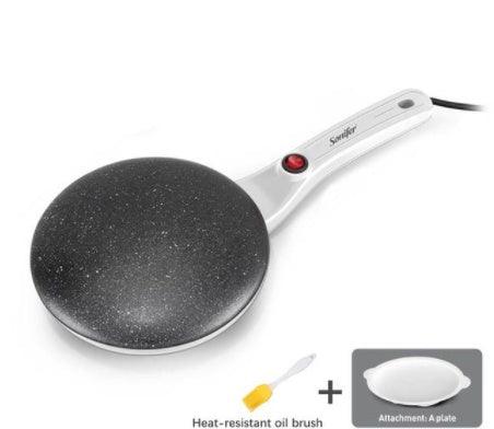 Easy Flip Crepe Maker - Non-Stick Pancake Pan