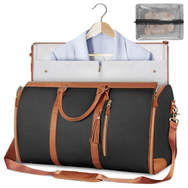 Women's Large-Capacity Travel Duffle Bag – Foldable, Waterproof & Multi-Functional