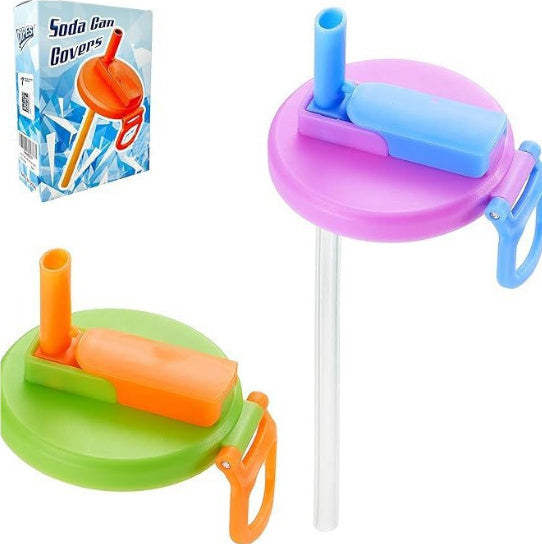 Smart Sip Straw Lid - Reusable Can Cover