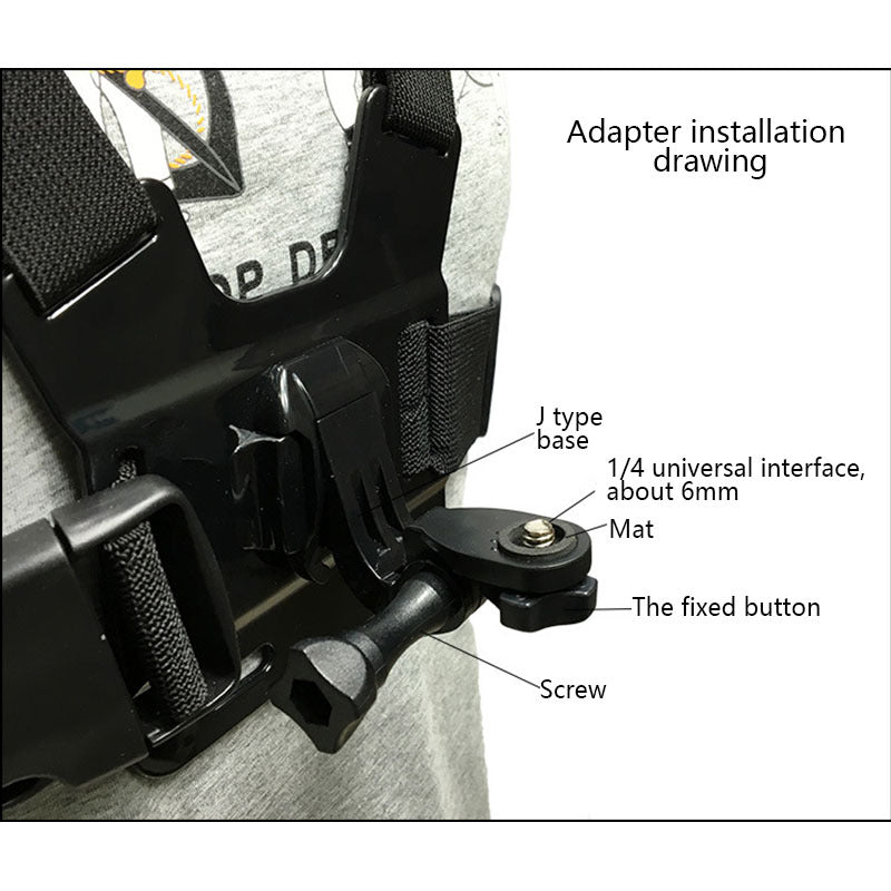 Phone Chest Mount Strap