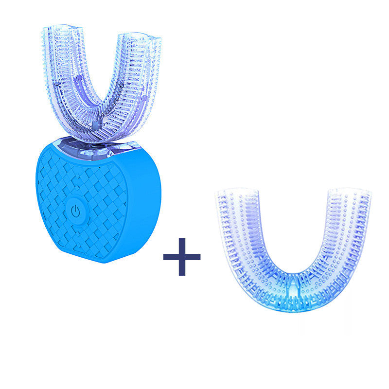 Smart U-Shape Electric Toothbrush with Blue Light