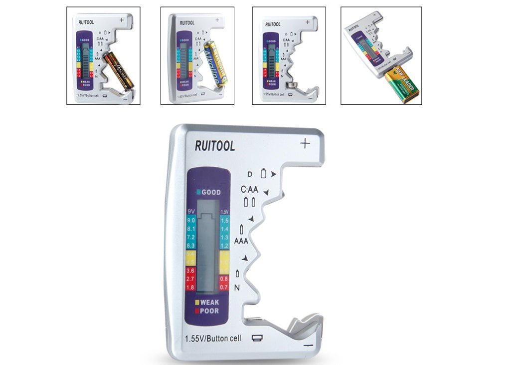 Smart Battery Tester - LCD Display