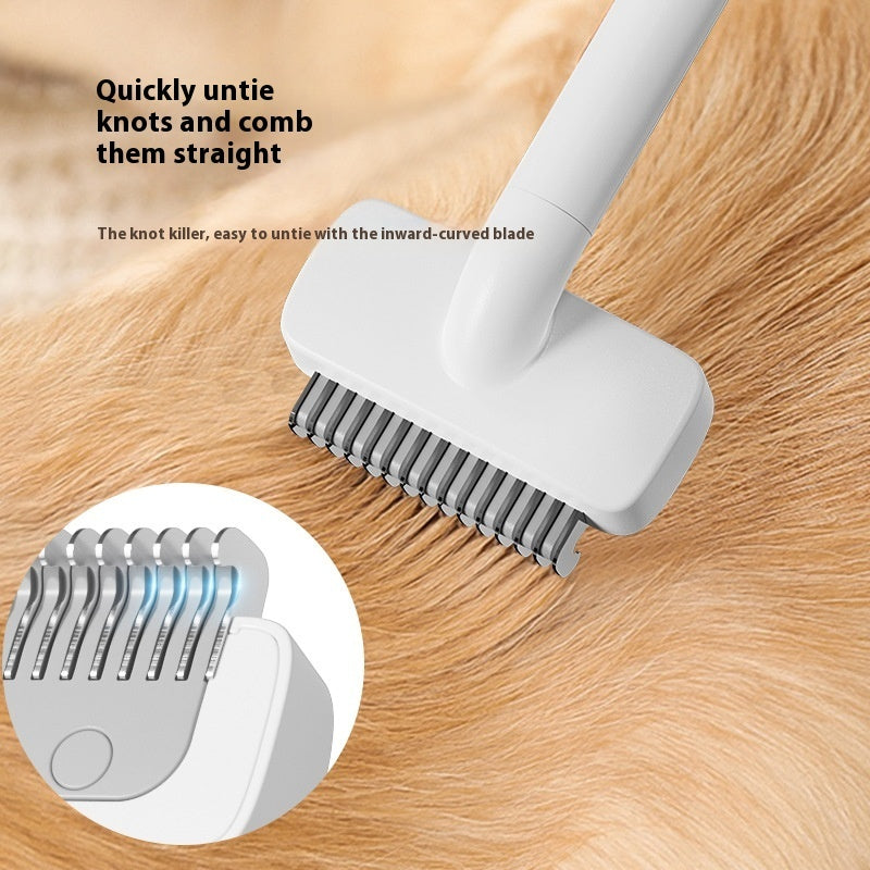 Pet Hair Unknotting Comb – Floating Hair Comb for Dogs & Cats
