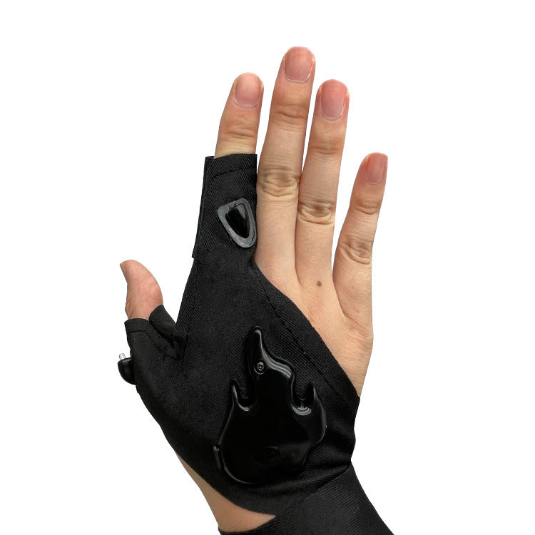 LED Fishing Gloves - Rechargeable Light-Up Gloves