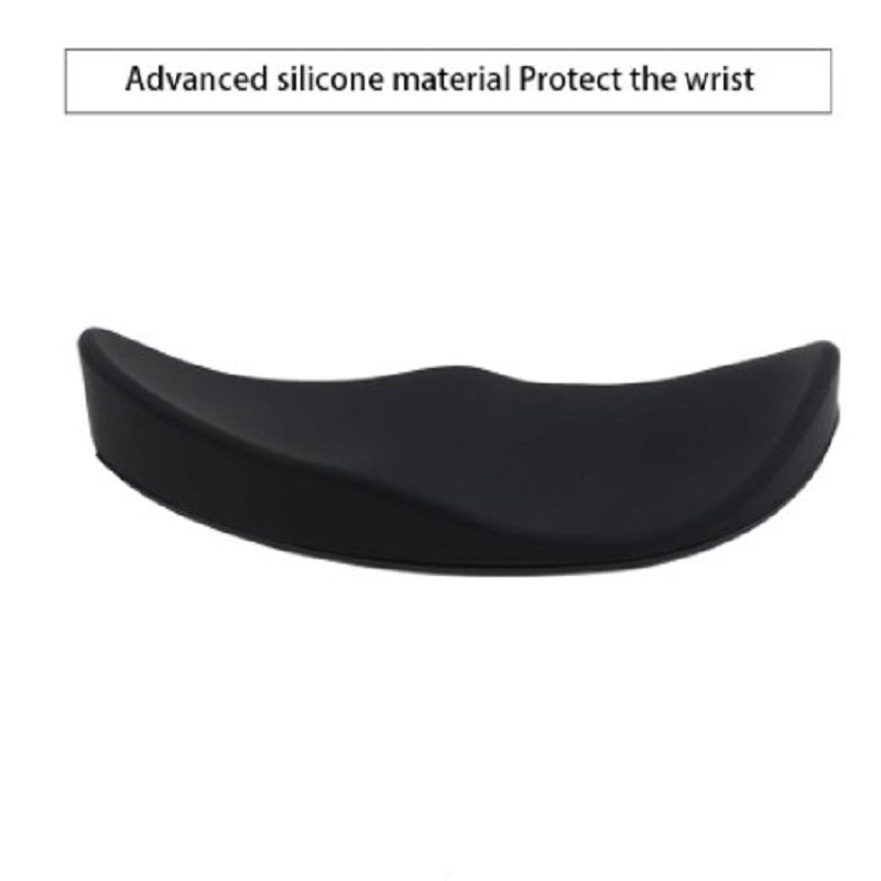 Ergonomic Silicone Mouse Wrist Rest Pad – Non-Slip Support for Office & Gaming