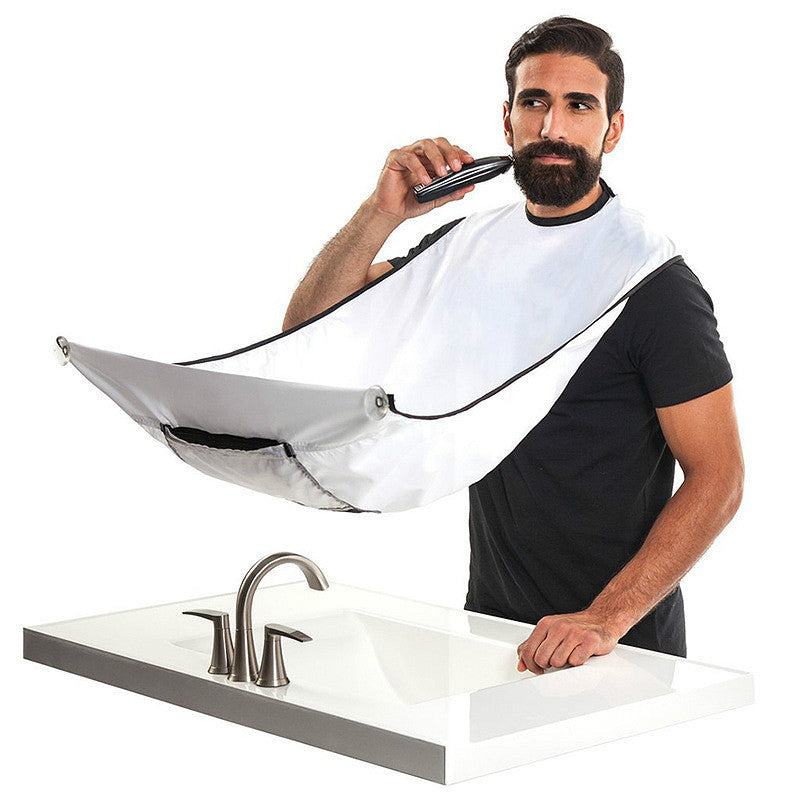 Beard Catcher Apron - Mess-Free Shaving