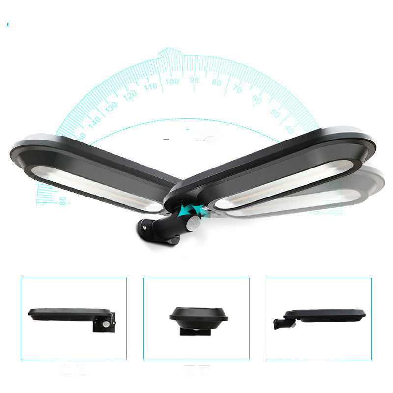 Solar Wall Light - Bright Outdoor Security Lamp