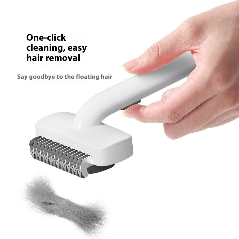 Pet Hair Unknotting Comb – Floating Hair Comb for Dogs & Cats
