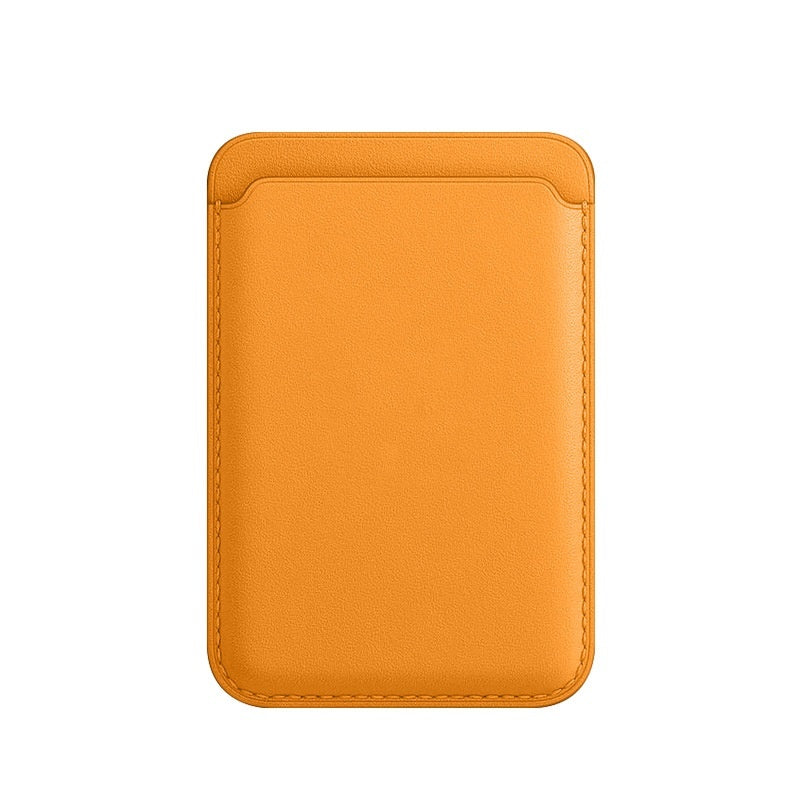 MagSafe Luxury Leather Card Holder Wallet Case for iPhone – Magnetic Stand & Card Storage