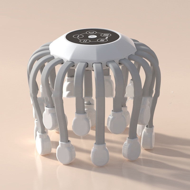 BlueWave Scalp Massager - Smart Bluetooth Head Massage Device