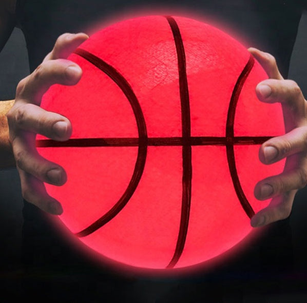 LED Glowing Basketball – Size 7 Light-Up Streetball for Night Play & Gifts