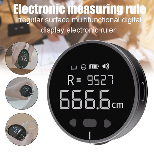 Digital Electronic Measuring Ruler with LCD Display – High Precision Tool