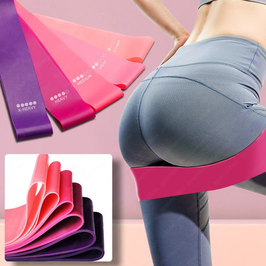 Resistance Bands for Yoga & Fitness – Mini Bands for Bodybuilding & Stretching