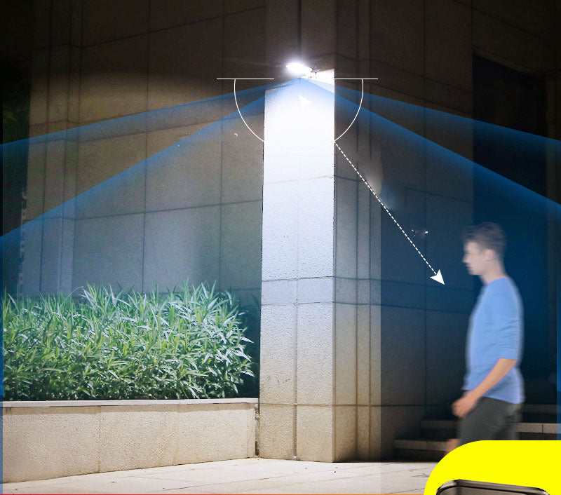 Solar Wall Light - Bright Outdoor Security Lamp
