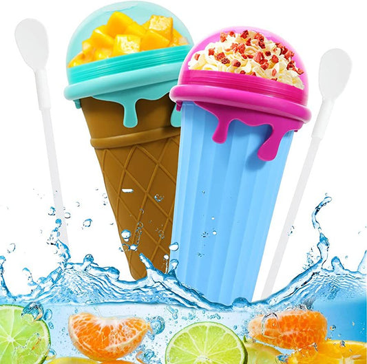 500ml Magic Slushy Cup – Quick-Freeze Smoothie & Ice Cream Maker