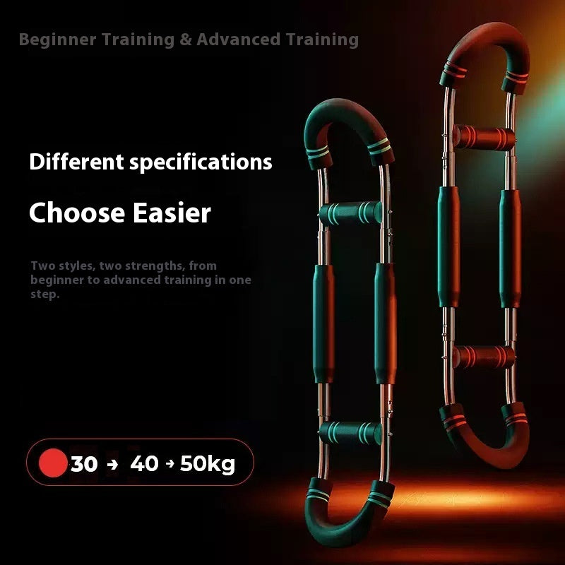 U-Shape Arm & Chest Trainer | Adjustable Forearm Exerciser | Home Gym