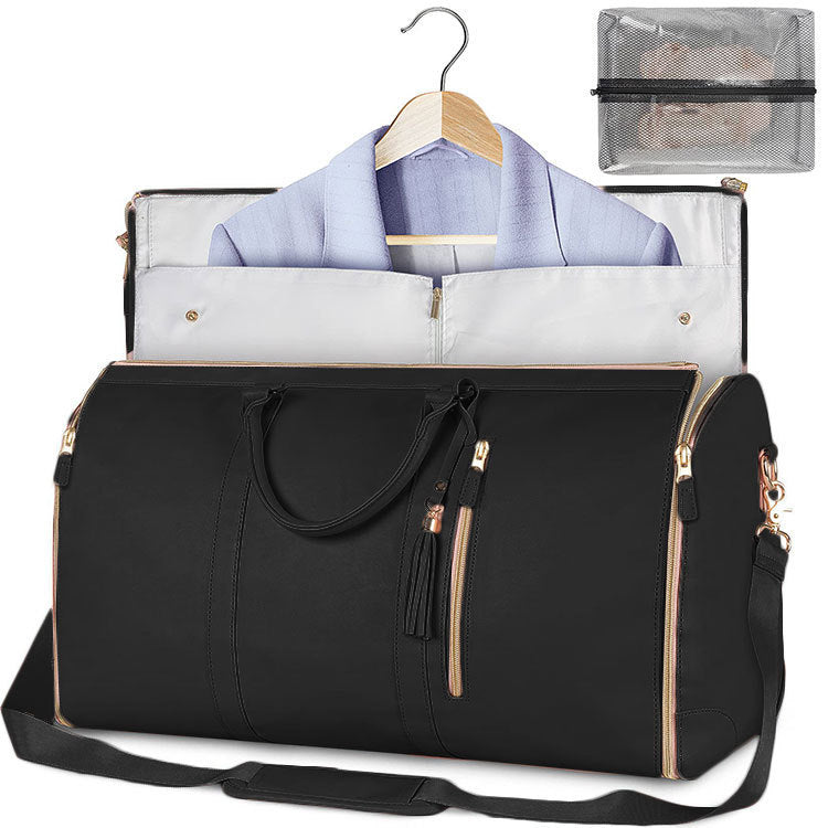 Women's Large-Capacity Travel Duffle Bag – Foldable, Waterproof & Multi-Functional