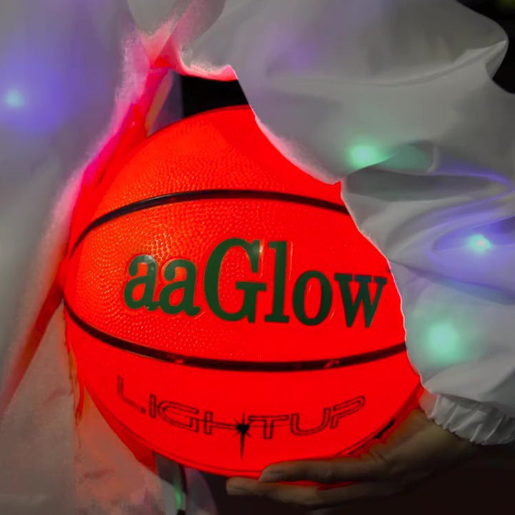 LED Glowing Basketball – Size 7 Light-Up Streetball for Night Play & Gifts