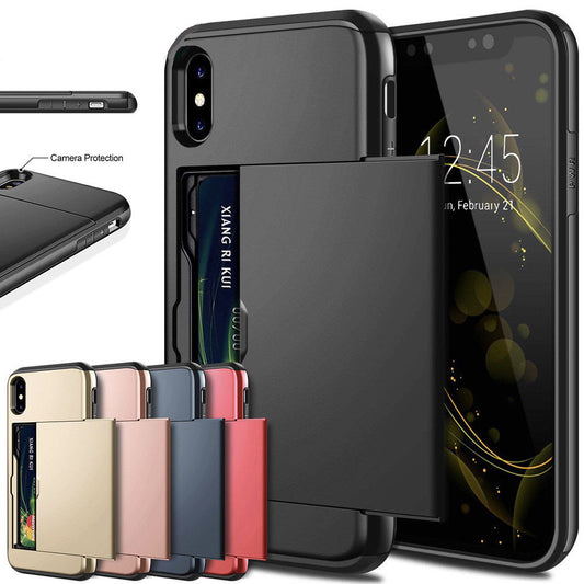 Slim Card Wallet Phone Case