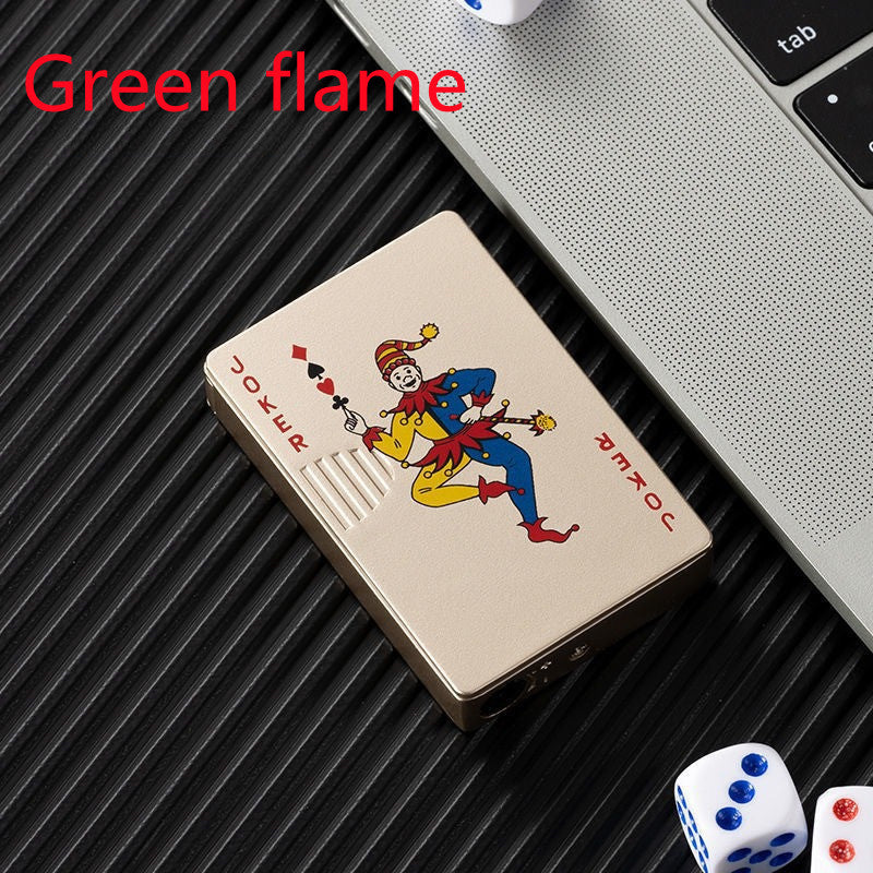 Poker Card Windproof Lighter