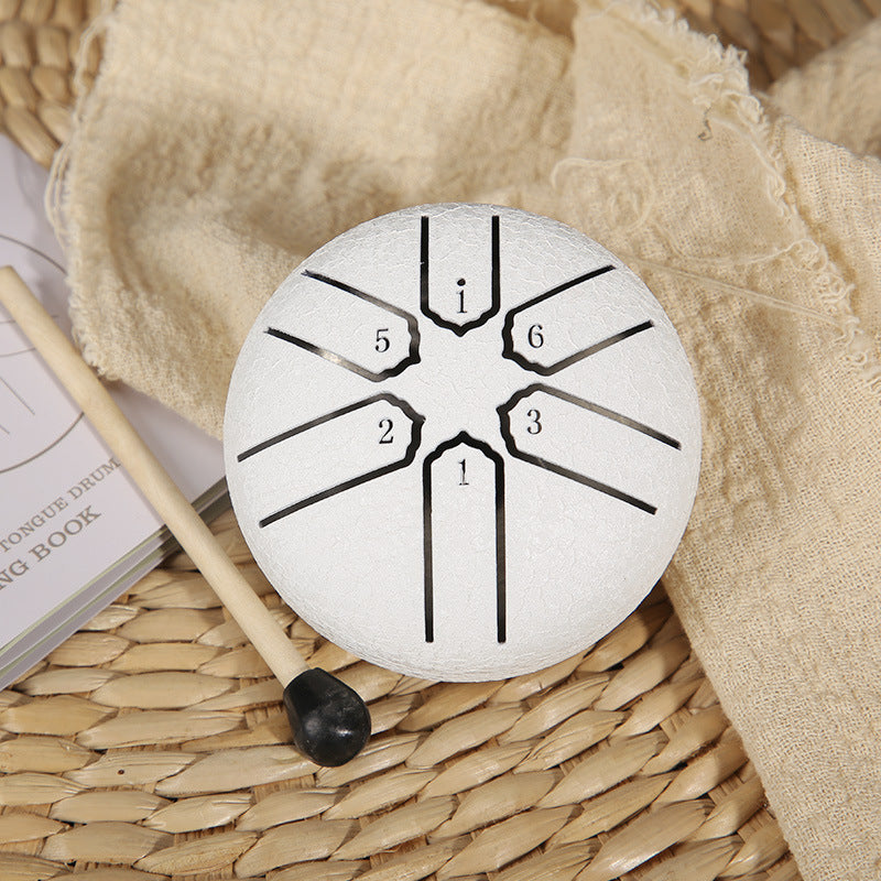 Hollow Steel Tongue Drum – Portable Percussion Instrument for Meditation & Music