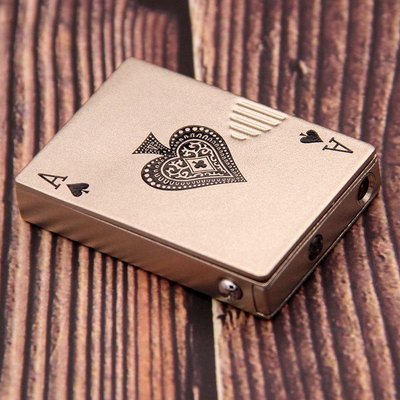 Poker Card Windproof Lighter