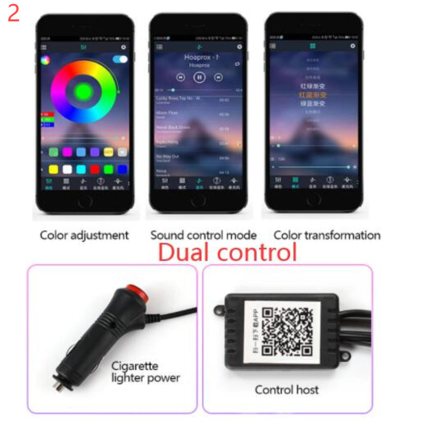 Smart Car LED Ambient Light Kit