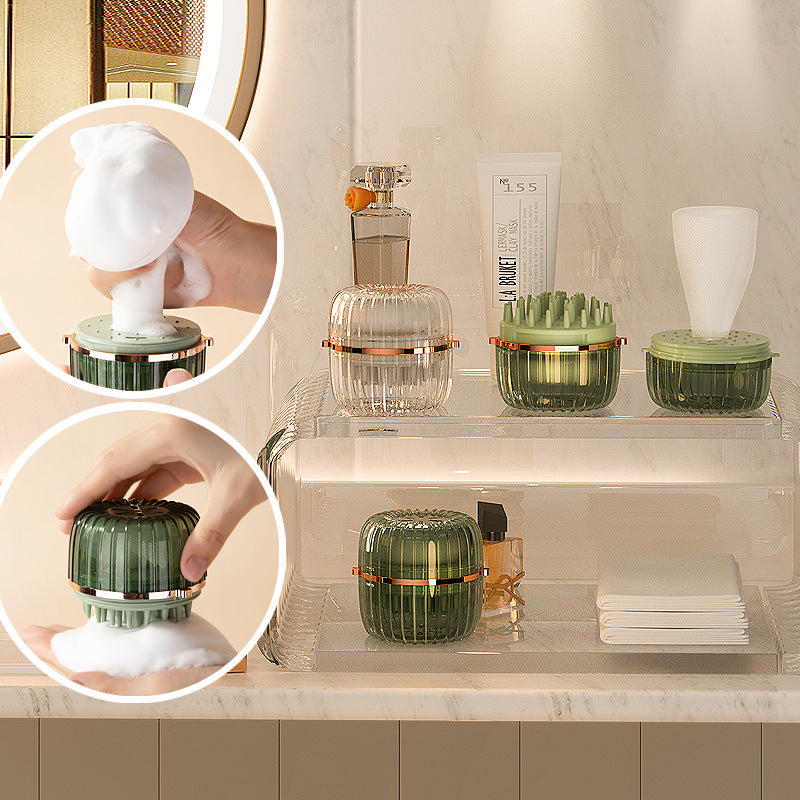 Silicone Scalp Massager & Shampoo Brush