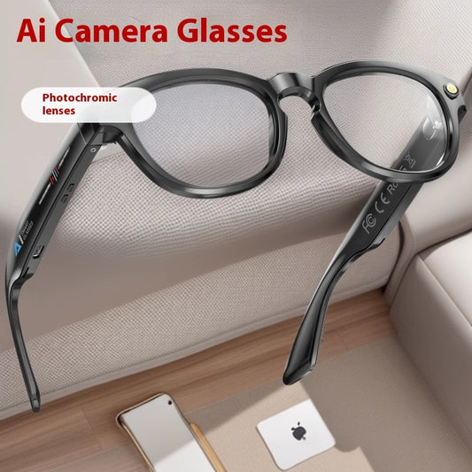 Smart Camera Glasses Strap – Built-in 200MP Camera for Hands-Free Recording