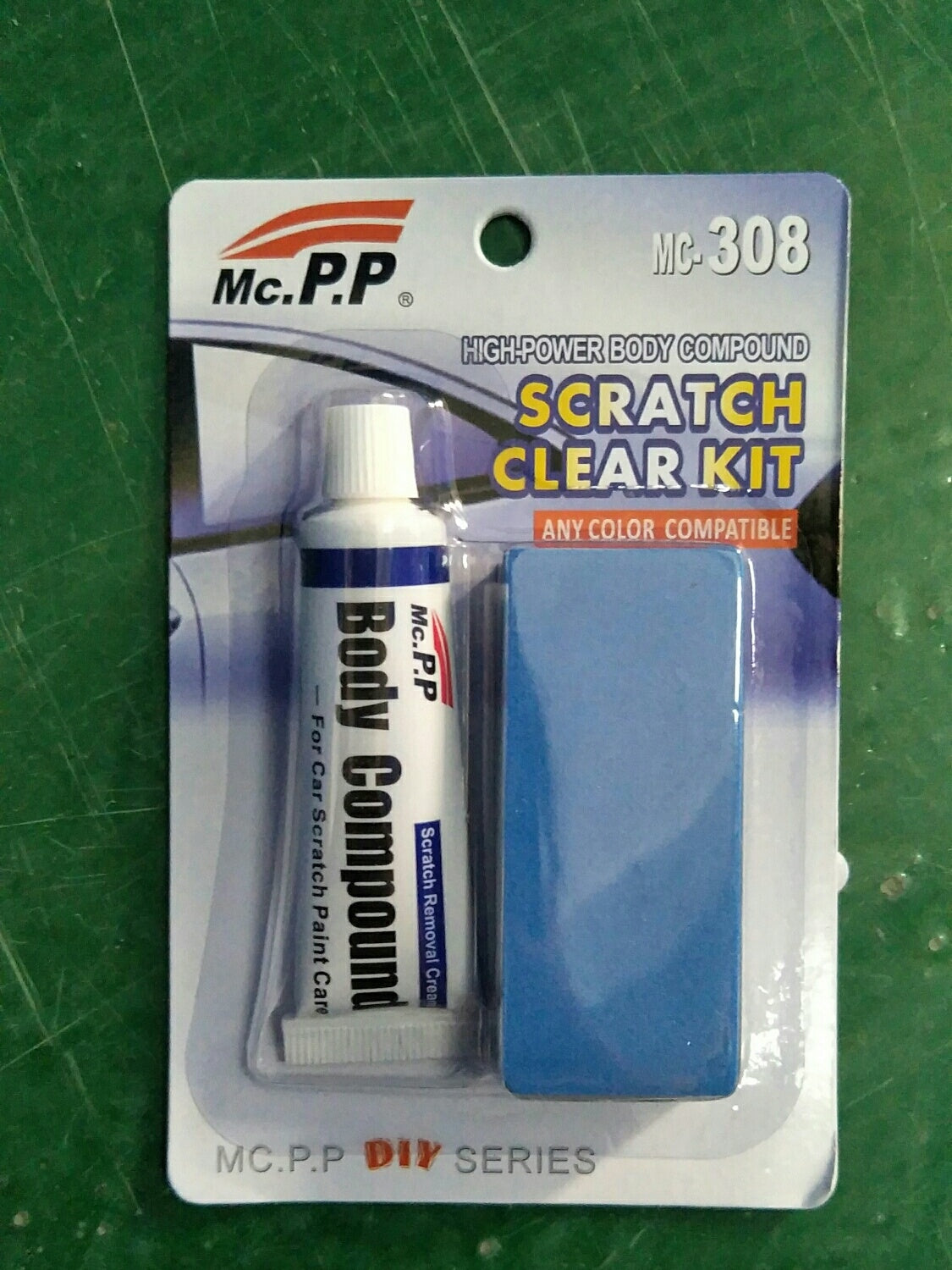 Car Scratch Remover Wax – Repair & Polish Kit for Light Scratches & Paint Defects