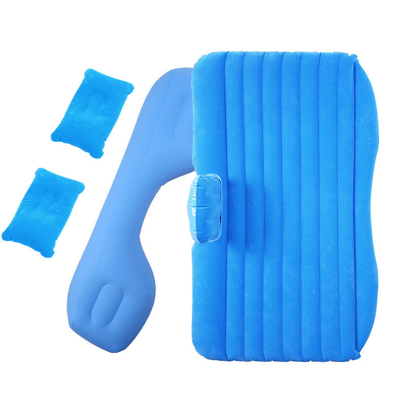 Inflatable Car Mattress – Comfortable Travel Air Bed with Pillows for Outdoor & Car Sleeping