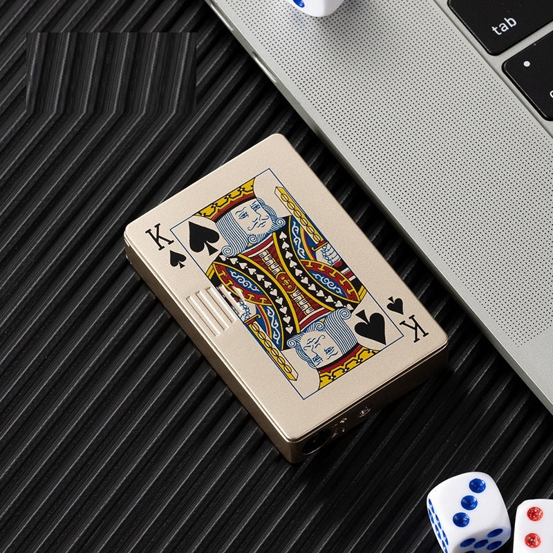 Poker Card Windproof Lighter