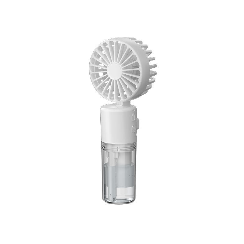 4-Speed Portable Mist Spray Fan – USB Rechargeable & Handheld