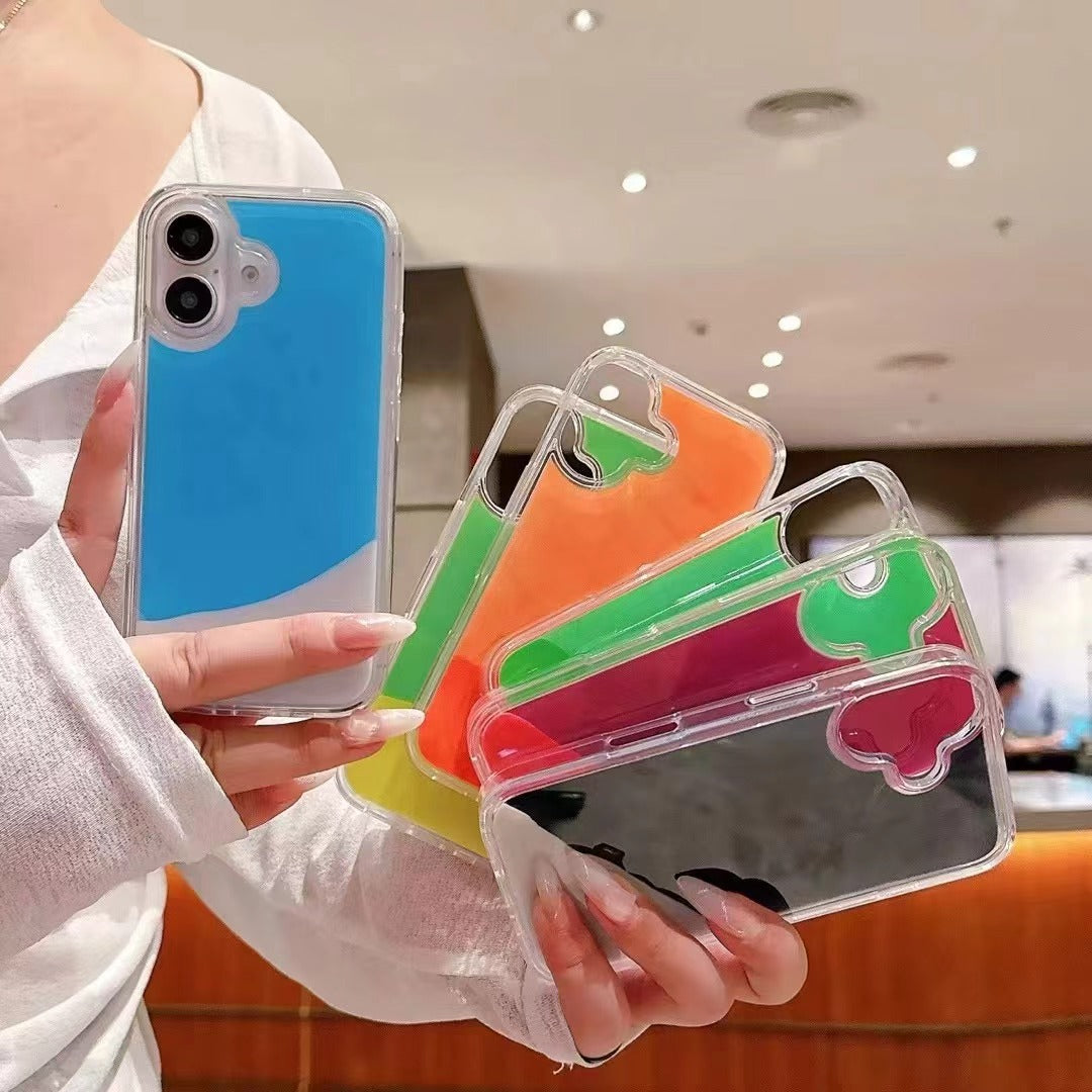 Luminous Glitter Quicksand Phone Case