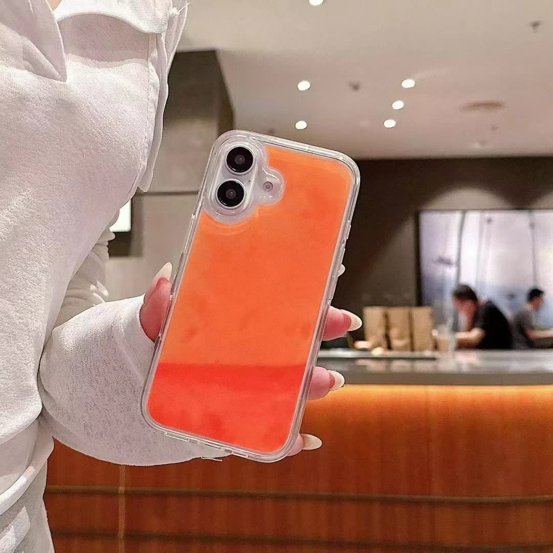 Luminous Glitter Quicksand Phone Case