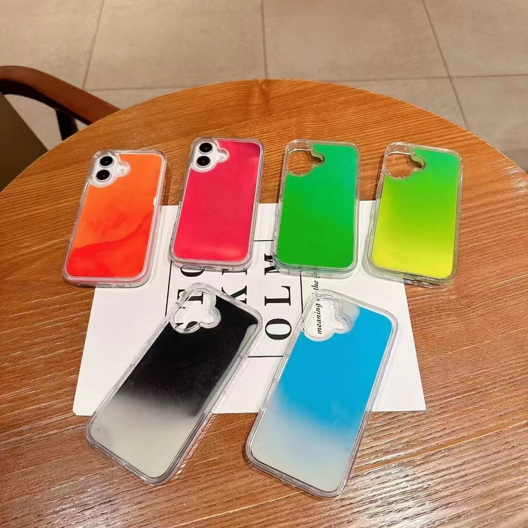 Luminous Glitter Quicksand Phone Case