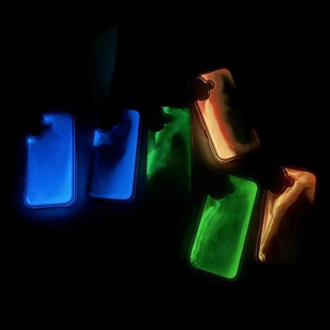 Luminous Glitter Quicksand Phone Case