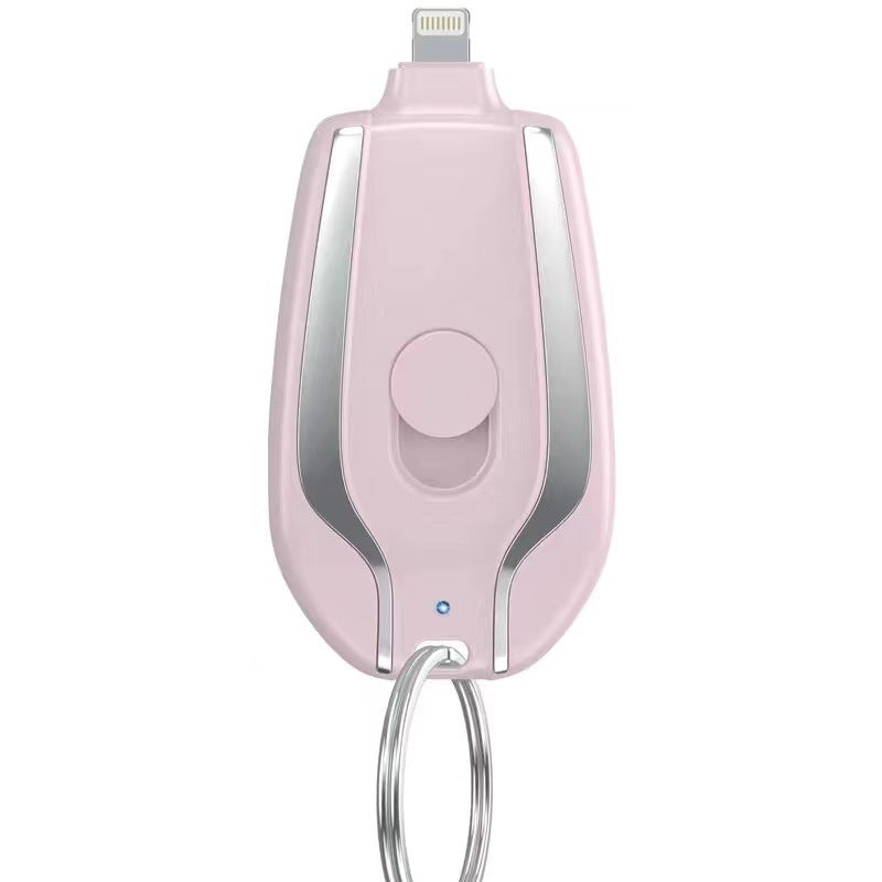Pocket Power Bank - 1500mAh Wireless Keychain Charger