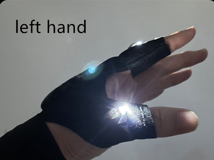 LED Fishing Gloves - Rechargeable Light-Up Gloves