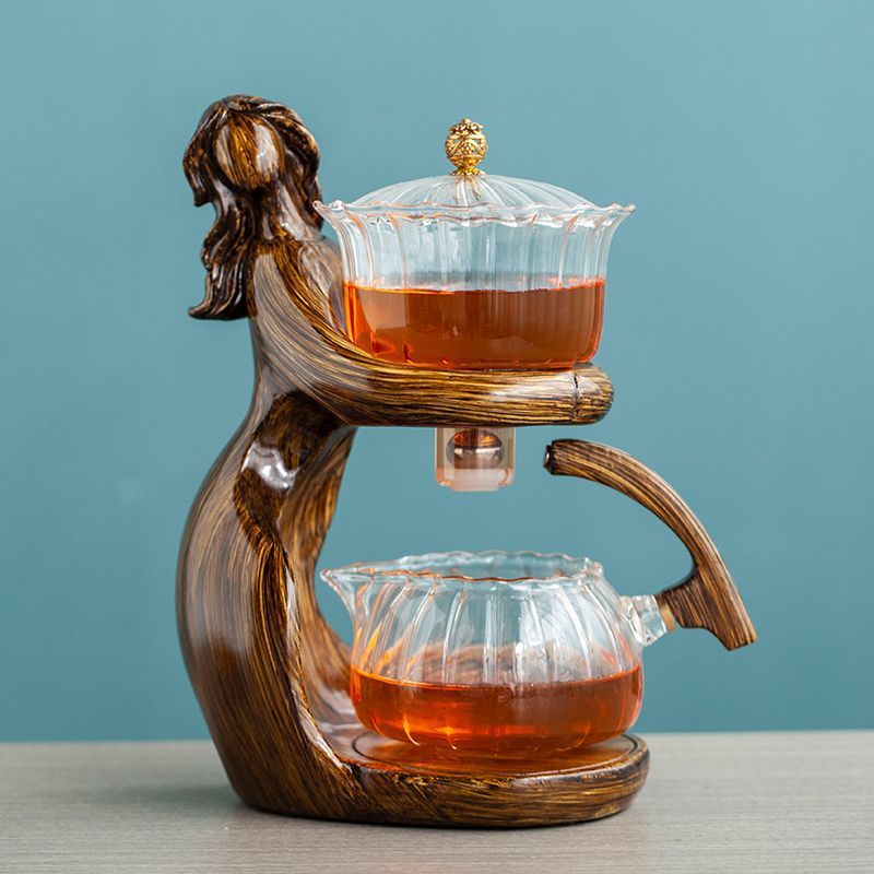 Glass Tea Set with Auto Infuser
