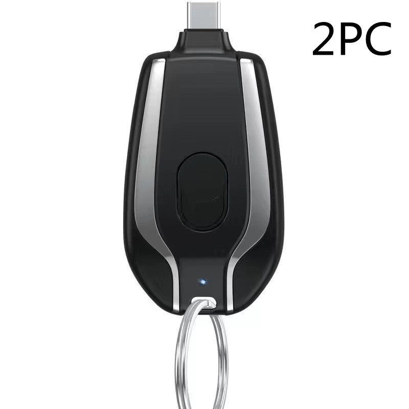 Pocket Power Bank - 1500mAh Wireless Keychain Charger