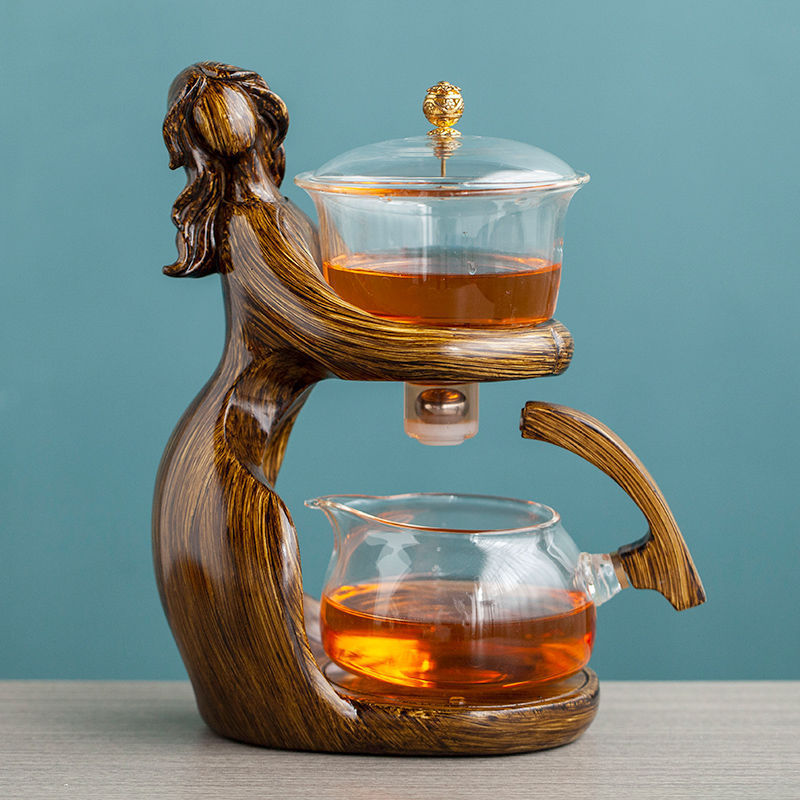 Glass Tea Set with Auto Infuser