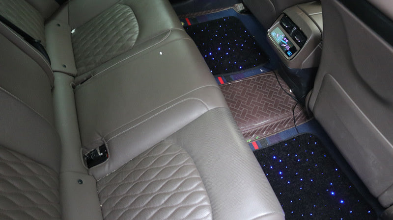 LED Fiber Optic Car Floor Mat