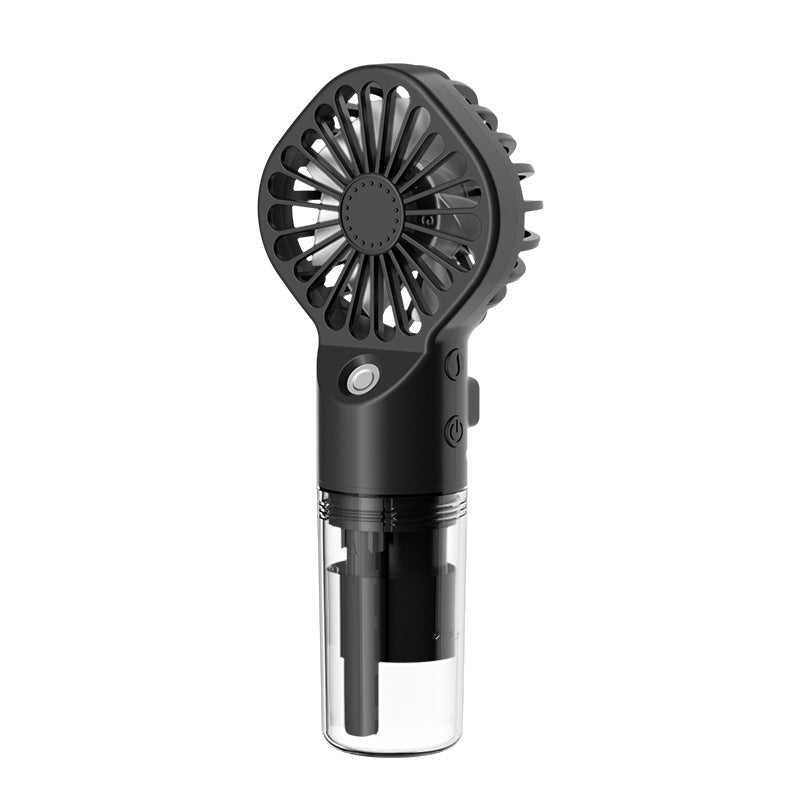 4-Speed Portable Mist Spray Fan – USB Rechargeable & Handheld